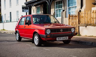 Lot 263 - 1982 Volkswagen Golf Mk. I