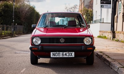 Lot 263 - 1982 Volkswagen Golf Mk. I