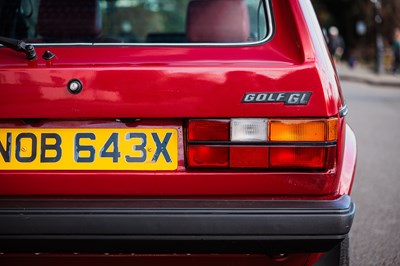 Lot 263 - 1982 Volkswagen Golf Mk. I
