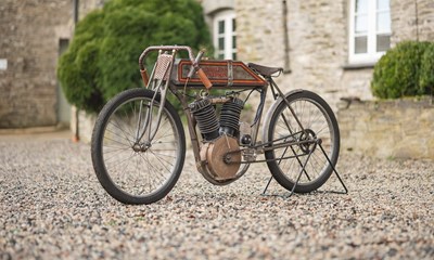 Lot 101 - Circa 1915 Harley Davidson Showroom Replica
