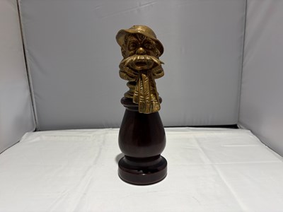 Lot 60 - 'Old Bill' Radiator Mascot by Bruce Bairnsfather