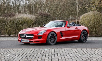 Lot 261 - 2011 Mercedes-Benz SLS 63 AMG Roadster