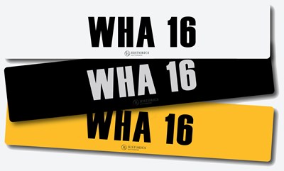 Lot 81 - Registration WHA 16
