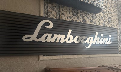 Lot 45 - Lamborghini Showroom Sign