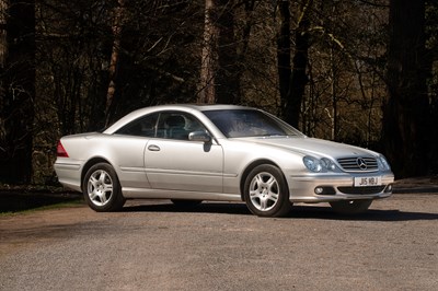 Lot 128 - 2002 Mercedes-Benz CL500