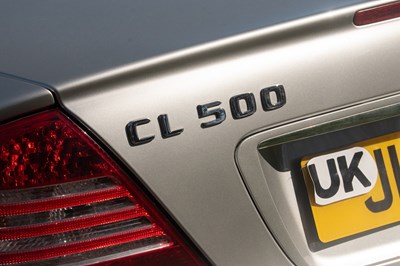 Lot 128 - 2002 Mercedes-Benz CL500