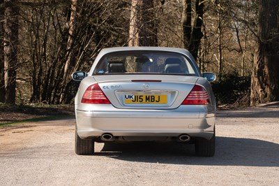 Lot 128 - 2002 Mercedes-Benz CL500
