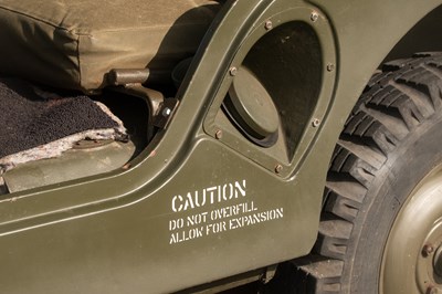 Lot 133 - 1961 Willys Jeep M38A1