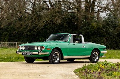 Lot 130 - 1976 Triumph Stag