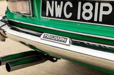 Lot 130 - 1976 Triumph Stag