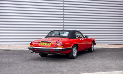 Lot 286 - 1989 Jaguar XJS Convertible