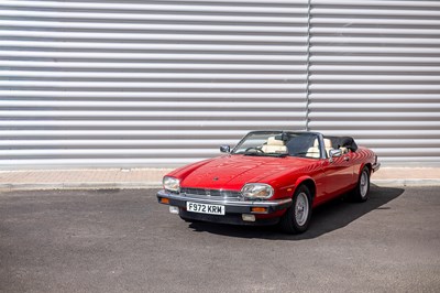 Lot 286 - 1989 Jaguar XJS Convertible