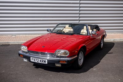 Lot 286 - 1989 Jaguar XJS Convertible