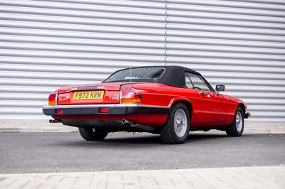 Lot 286 - 1989 Jaguar XJS Convertible