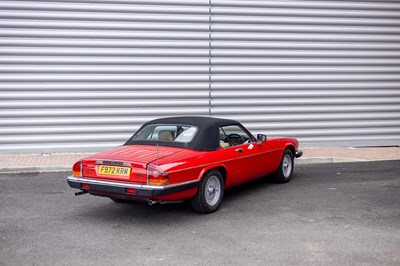 Lot 286 - 1989 Jaguar XJS Convertible
