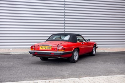 Lot 286 - 1989 Jaguar XJS Convertible