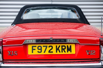 Lot 286 - 1989 Jaguar XJS Convertible