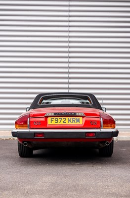 Lot 286 - 1989 Jaguar XJS Convertible