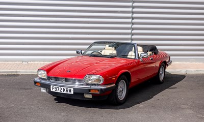 Lot 286 - 1989 Jaguar XJS Convertible