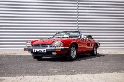 Lot 286 - 1989 Jaguar XJS Convertible