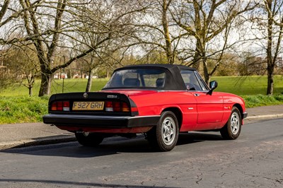 Lot 149 - 1989 Alfa Romeo Spider S3