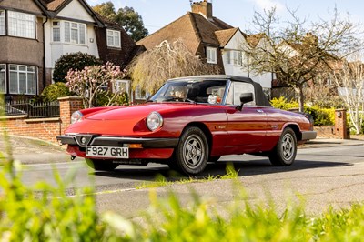 Lot 149 - 1989 Alfa Romeo Spider S3