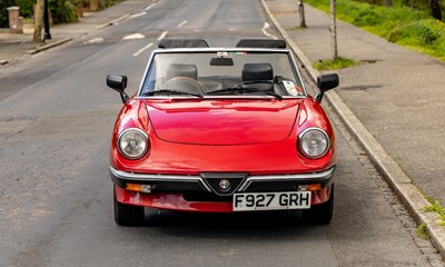 Lot 149 - 1989 Alfa Romeo Spider S3