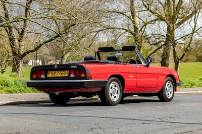 Lot 149 - 1989 Alfa Romeo Spider S3