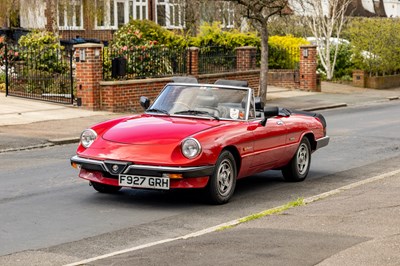 Lot 149 - 1989 Alfa Romeo Spider S3