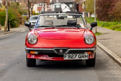 Lot 149 - 1989 Alfa Romeo Spider S3