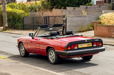 Lot 149 - 1989 Alfa Romeo Spider S3