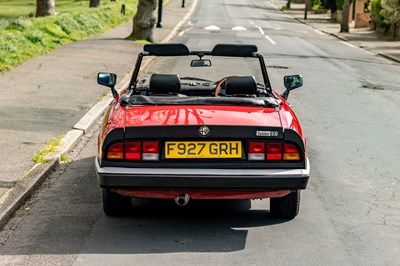 Lot 149 - 1989 Alfa Romeo Spider S3