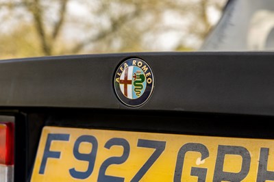 Lot 149 - 1989 Alfa Romeo Spider S3