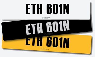 Lot 92 - Registration ETH 601N