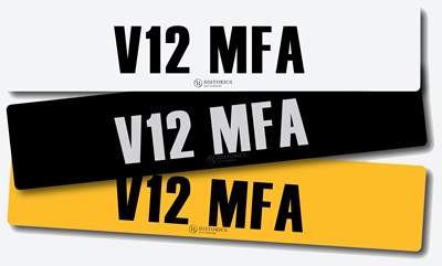 Lot 10 - Registration V12 MFA
