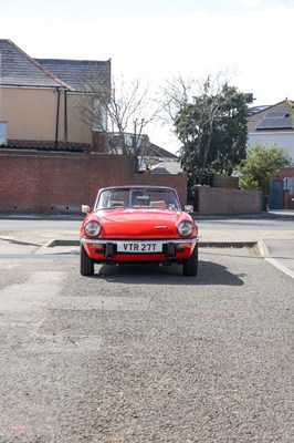 Lot 134 - 1979 Triumph Spitfire 1500 Mk. IV