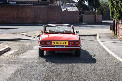 Lot 134 - 1979 Triumph Spitfire 1500 Mk. IV