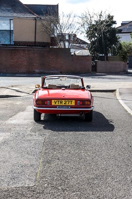 Lot 134 - 1979 Triumph Spitfire 1500 Mk. IV
