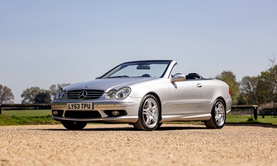 Lot 126 - 2003 Mercedes-Benz CLK 55 AMG Cabriolet