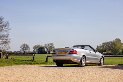 Lot 126 - 2003 Mercedes-Benz CLK 55 AMG Cabriolet