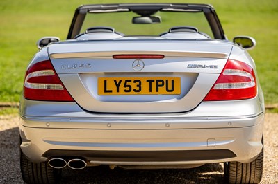 Lot 126 - 2003 Mercedes-Benz CLK 55 AMG Cabriolet