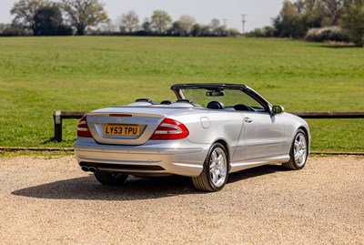 Lot 126 - 2003 Mercedes-Benz CLK 55 AMG Cabriolet