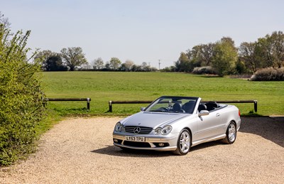 Lot 126 - 2003 Mercedes-Benz CLK 55 AMG Cabriolet