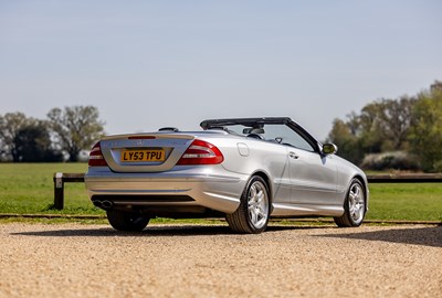 Lot 126 - 2003 Mercedes-Benz CLK 55 AMG Cabriolet