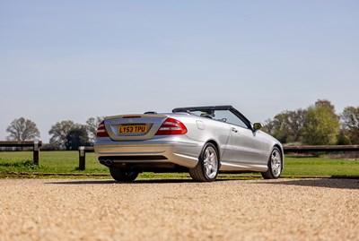 Lot 126 - 2003 Mercedes-Benz CLK 55 AMG Cabriolet