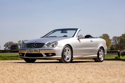 Lot 126 - 2003 Mercedes-Benz CLK 55 AMG Cabriolet