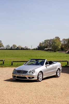 Lot 126 - 2003 Mercedes-Benz CLK 55 AMG Cabriolet