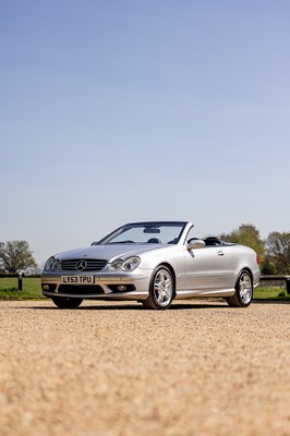 Lot 126 - 2003 Mercedes-Benz CLK 55 AMG Cabriolet