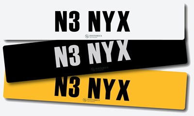 Lot 68 - Registration N3 NYX