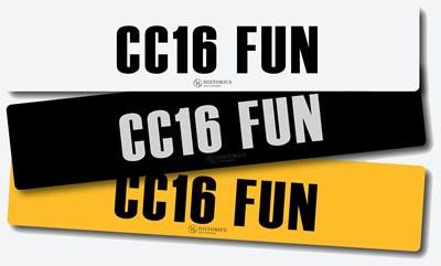 Lot 20 - Registration CC16 FUN